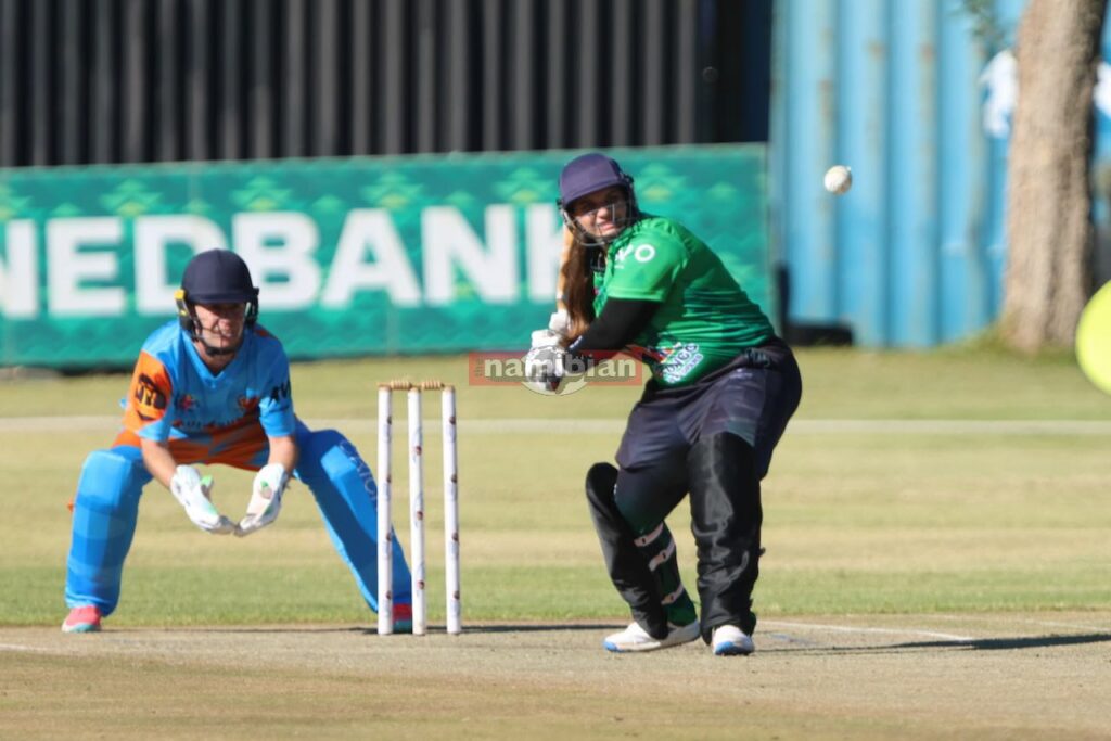 Women cricketers playing men’s league