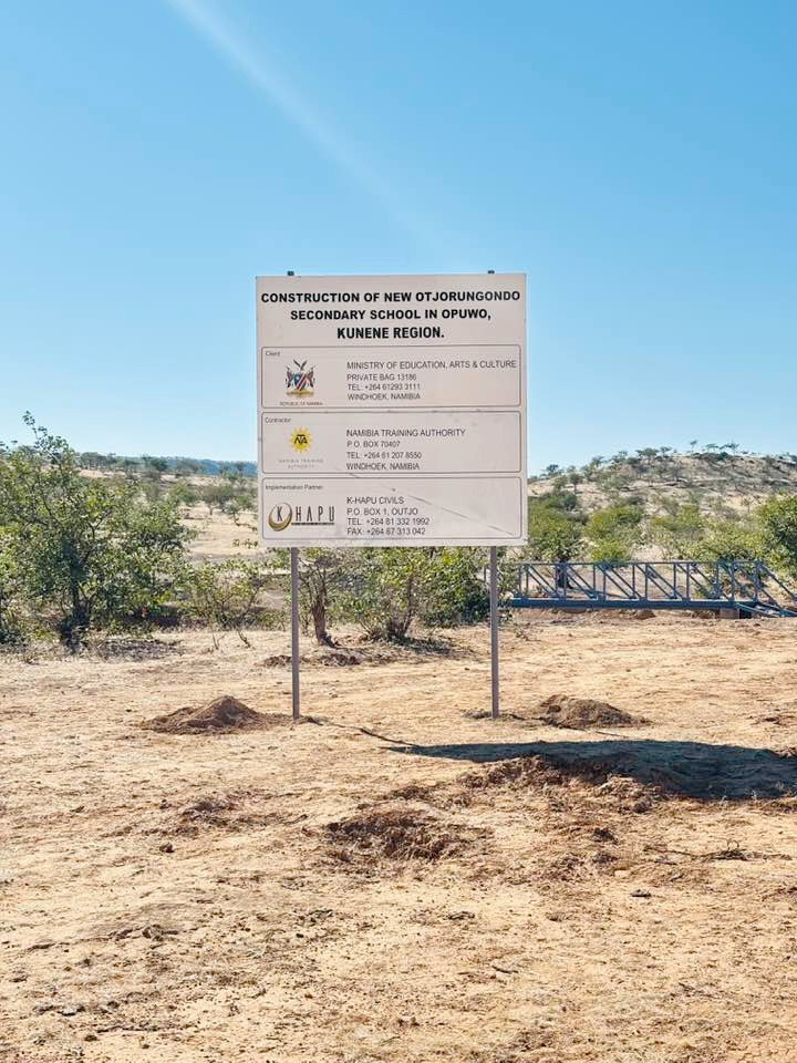 Kunene launches N$28-million Otjirongondo Secondary School project