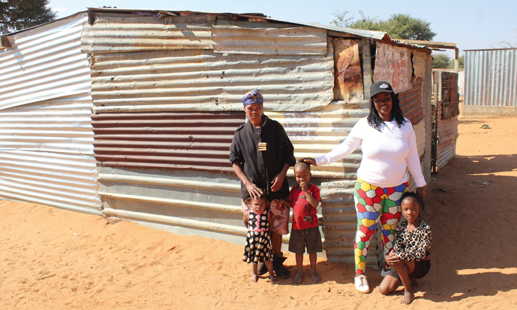 Three months on the street with two children