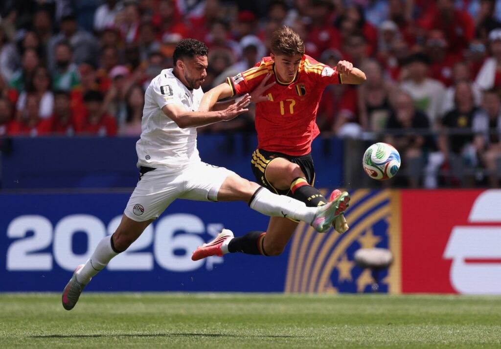 Belgium and Egypt draw 1-1 in World Cup group match