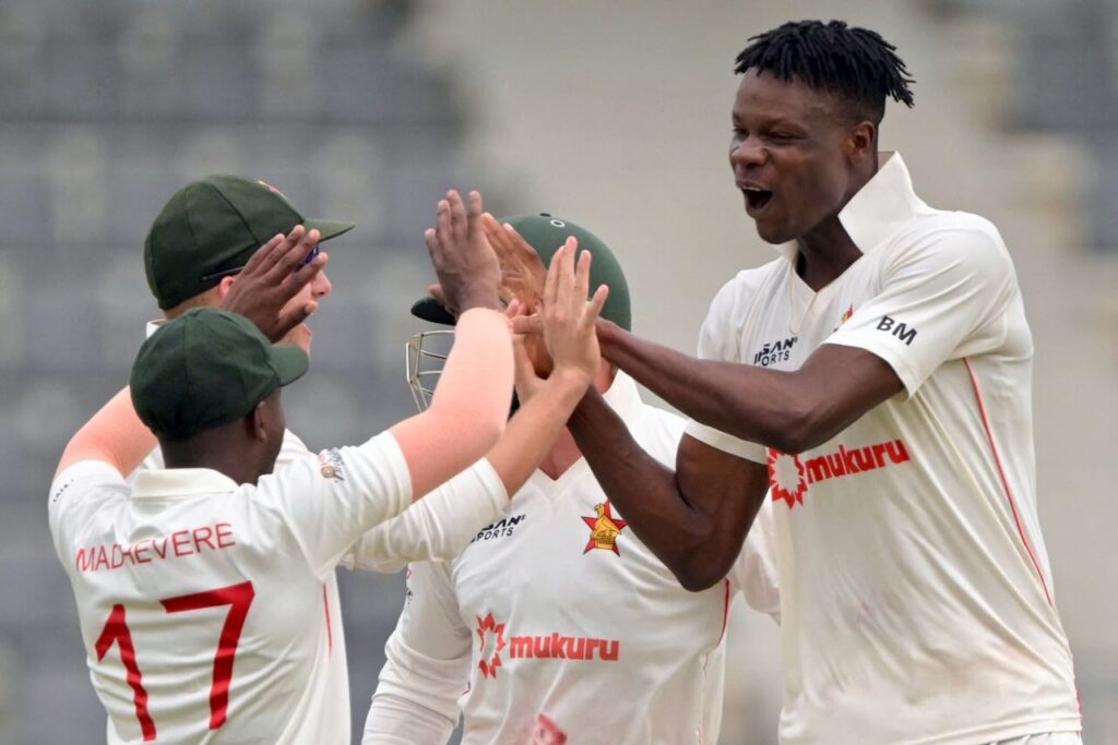 Muzarabani, Ngarava star as Zimbabwe trounce Bangladesh