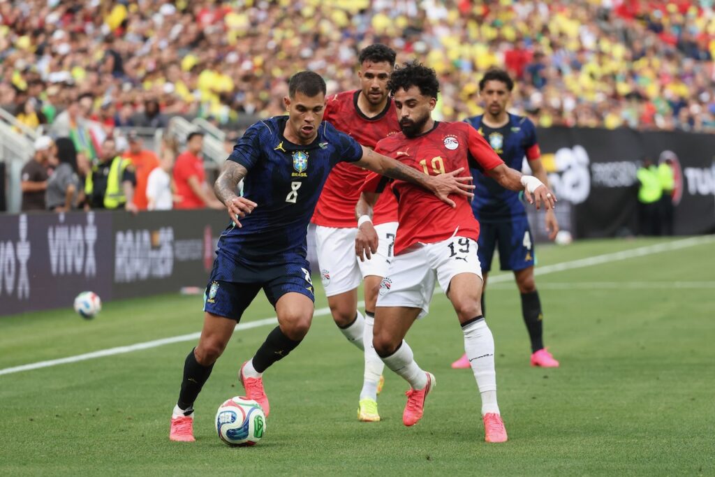 Brazil down Egypt 2-1 in World Cup warm-up