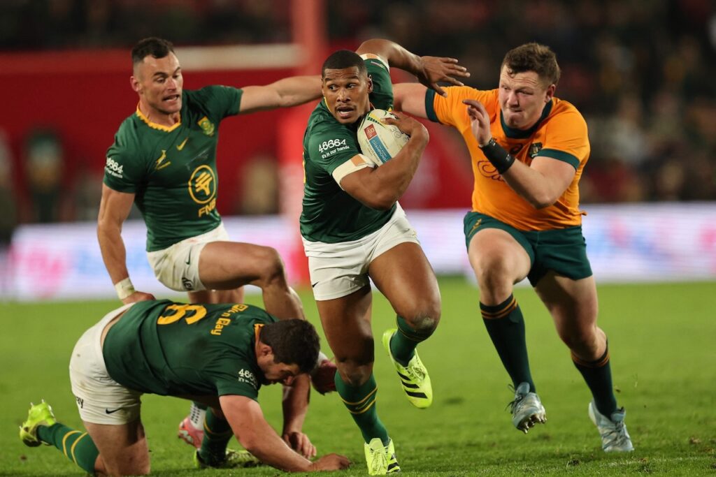 Springbok milestones loom for Willemse and Kolbe against England