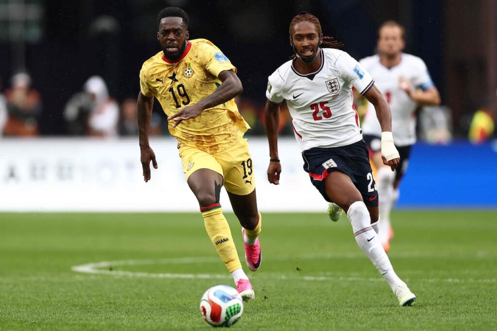 England left frustrated by Ghana in World Cup draw
