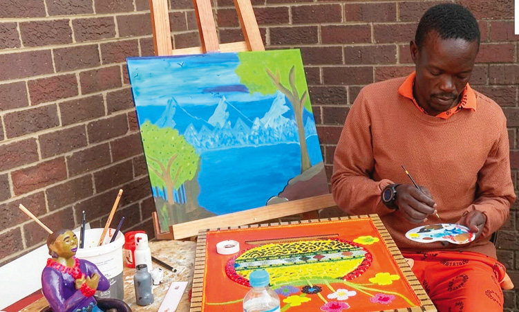 South African inmates embrace art to curb repeat offending
