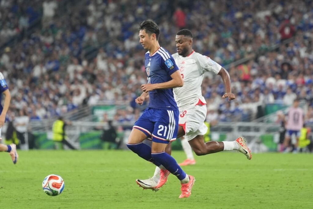 Japan stroll to victory over Tunisia in World Cup’s 1 000th game