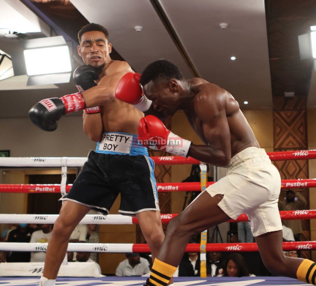 Nangolo to trade blows against experienced Zamba