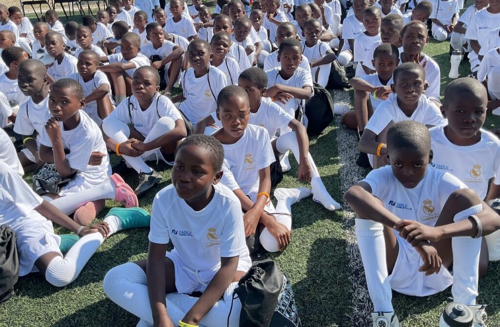 Real Madrid football clinic kicks off at Omuthiya