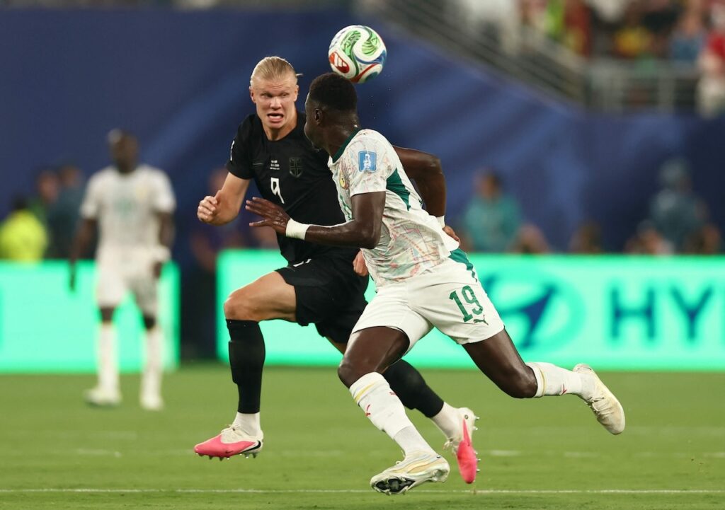 Two goal Haaland fires Norway into World Cup last 32