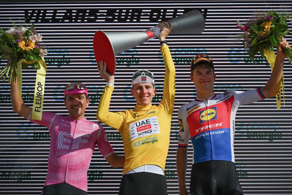 Pogacar wins final stage to seal Tour of Switzerland success
