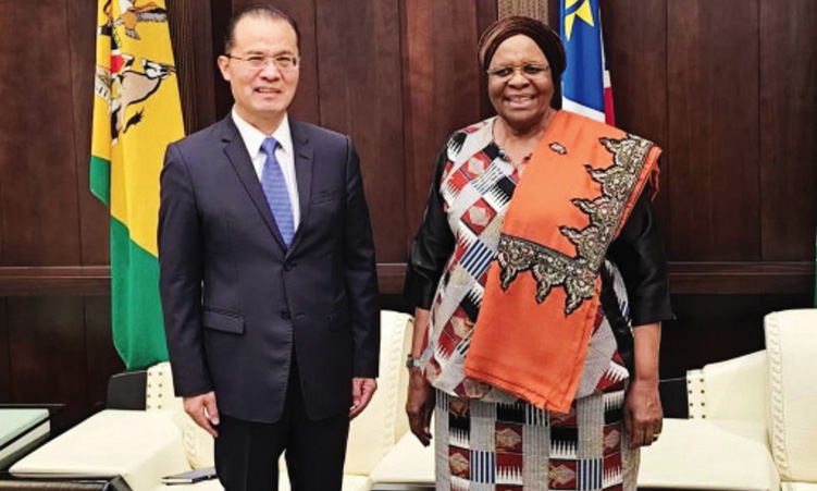 Presidente ota ka talela po China