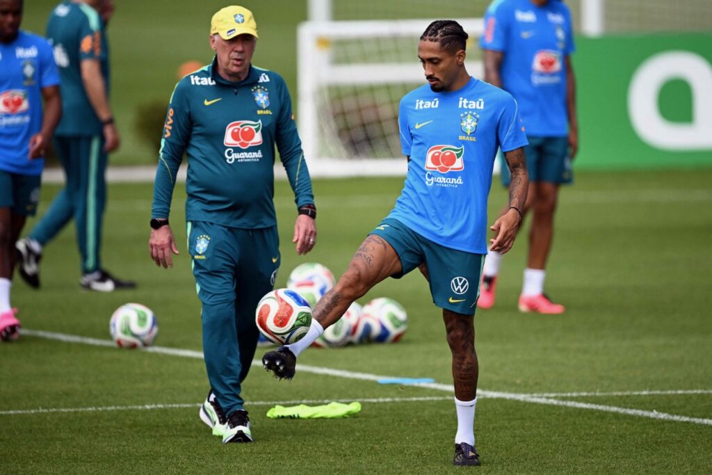 Raphinha eager to deliver for Ancelotti as Brazil get set for World Cup bid