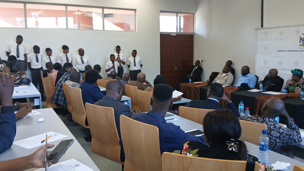 First gentleman urges boys to take education seriously
