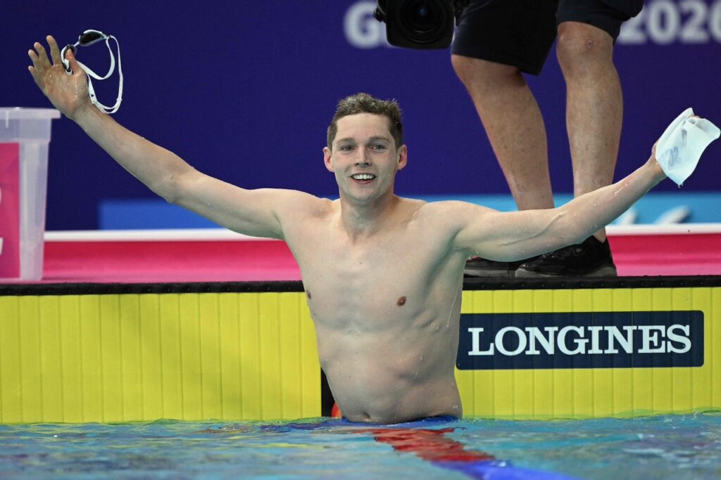 Scotland’s Scott splits Australian swim dominance at Commonwealths