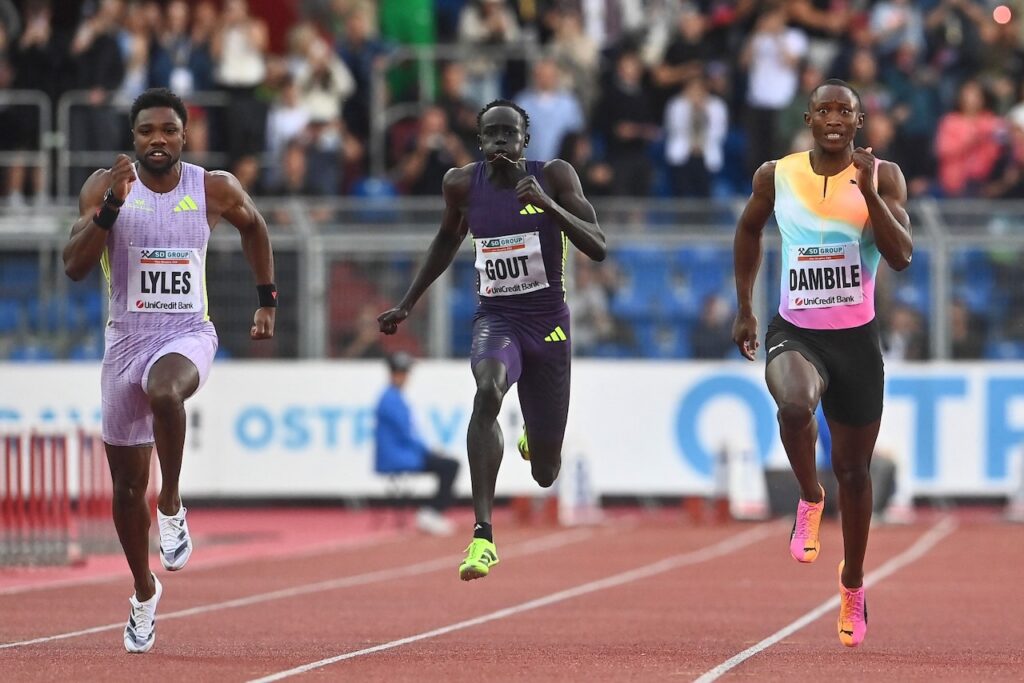 Lyles wins US 100m title in world leading 9.79sec