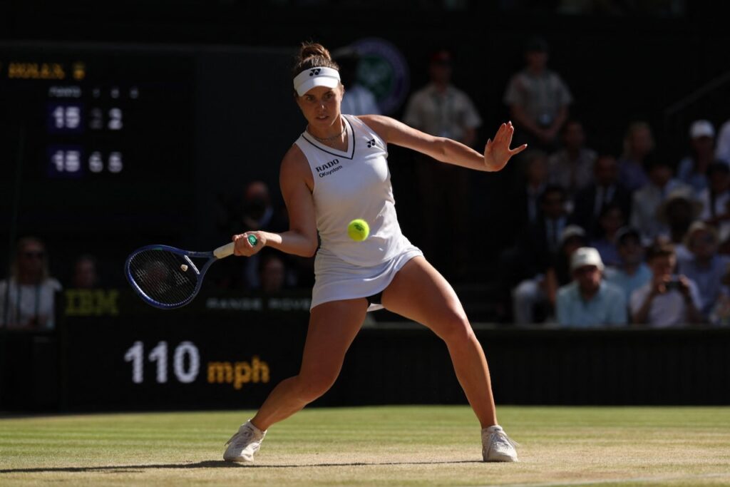 Noskova survives tearful meltdown to win first Wimbledon title