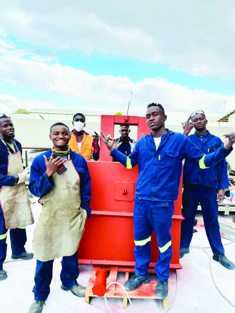 Gobabis VTC rolls out homegrown loading rails