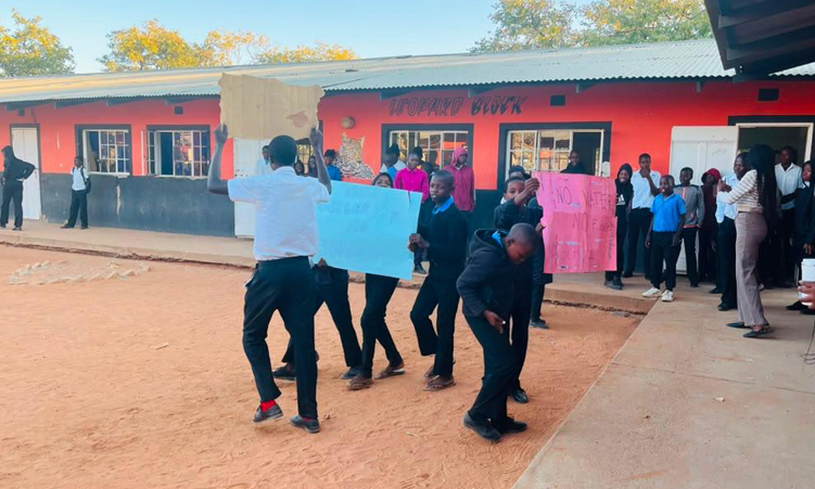 ‘No water, no education’