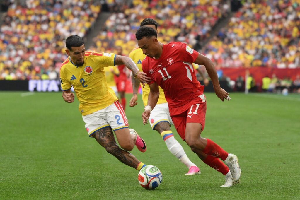Switzerland beat Colombia on penalties to reach World Cup quarter finals