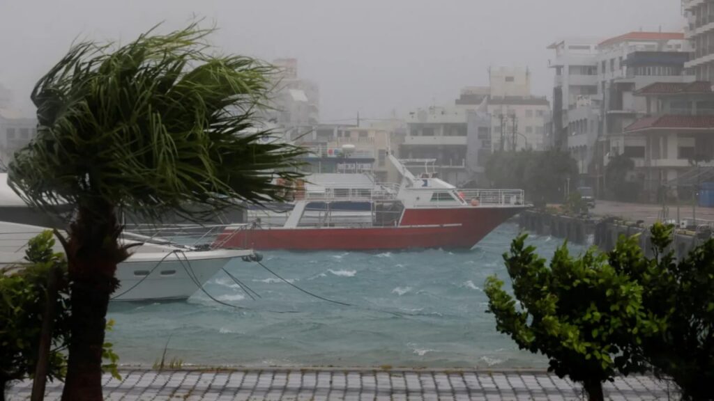 Nearly two million evacuated as Typhoon Bavi hits China