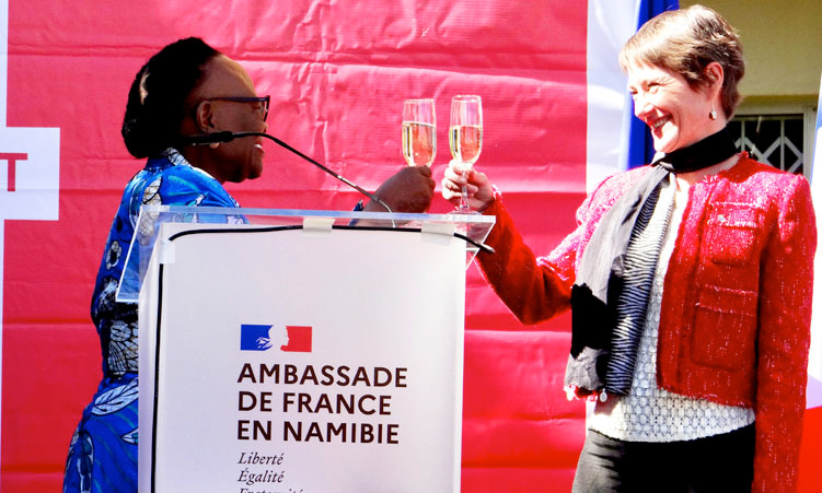 France, Namibia Renew Vows At Bastille Feast