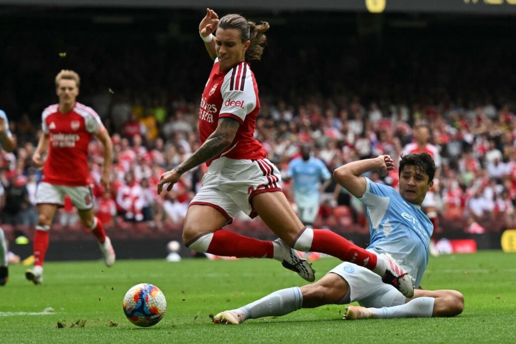 Arsenal rout Man City in Community Shield masterclass