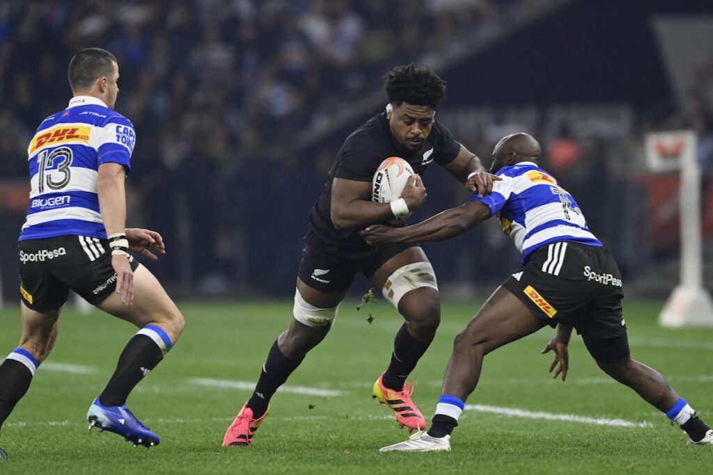 All Blacks strike late to secure opening win against Stormers
