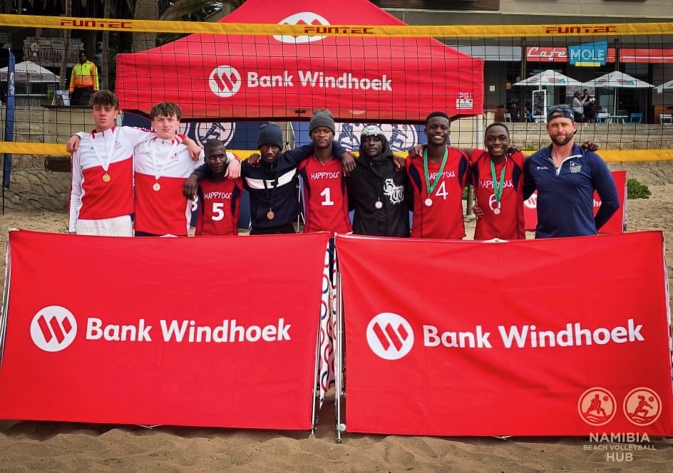 Harris, Mathew new womens’ beach volleyball champs