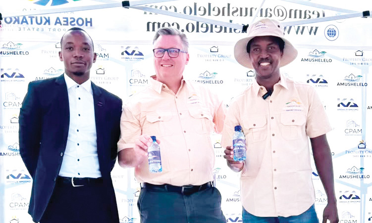 Amushelelo, Boulter, Amoomo launch 10 000-plot estate