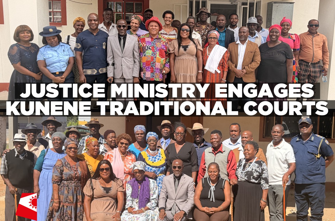 Justice Minister visits Community Courts in Kunene Region