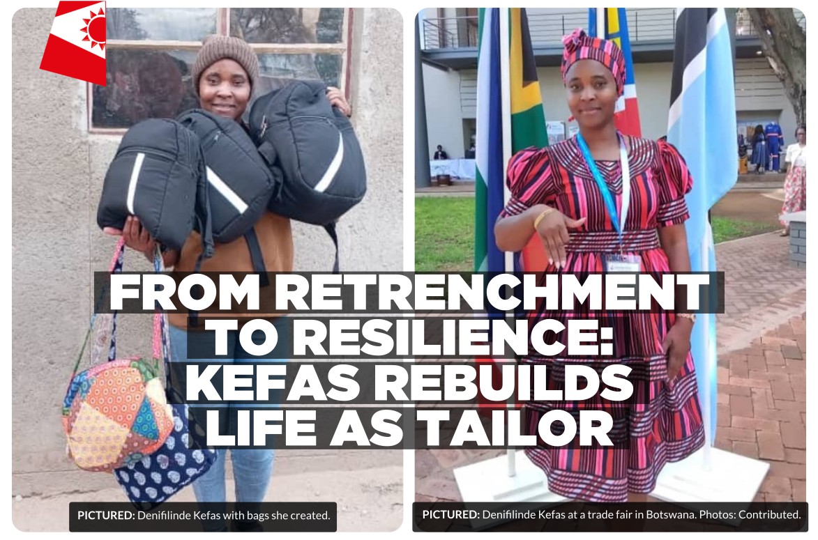 Denifilinde Kefas: Retrenched cleaner stitches new life as tailor