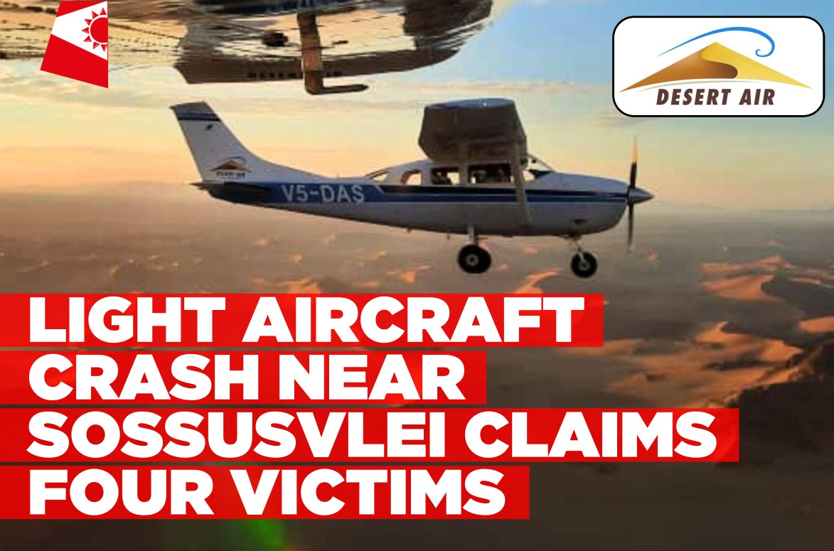 Four succumb to plane crash near Sossusvlei