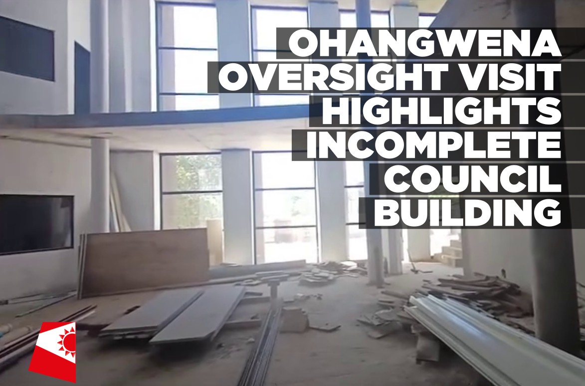 Eenhana Town Council building remains incomplete due to funding shortfall