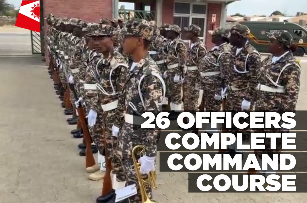 26 military officers graduate at Okahandja