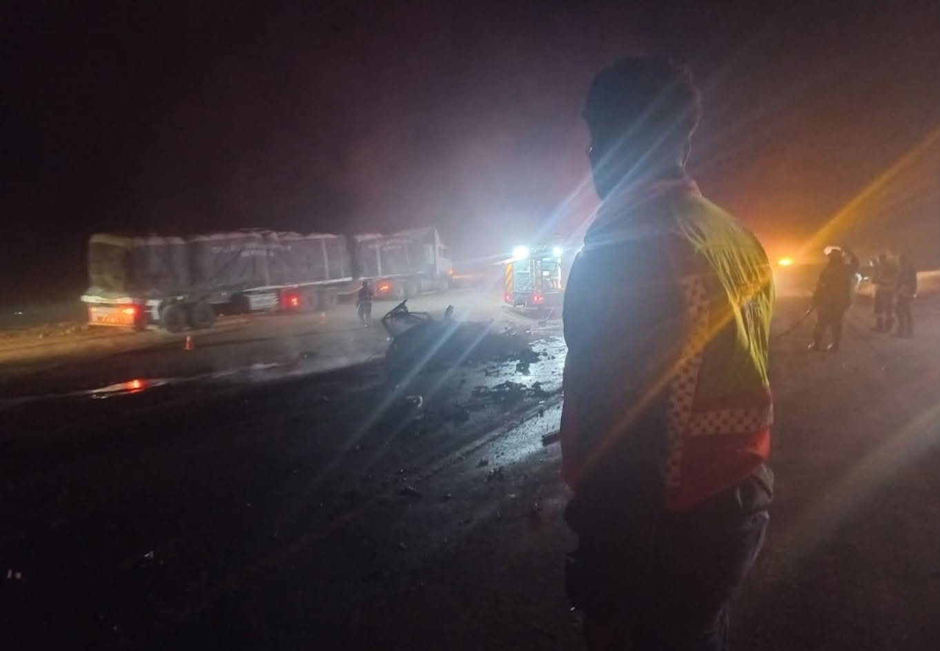 Truck and sedan involved in fatal road accident between Swakopmund and Arandis