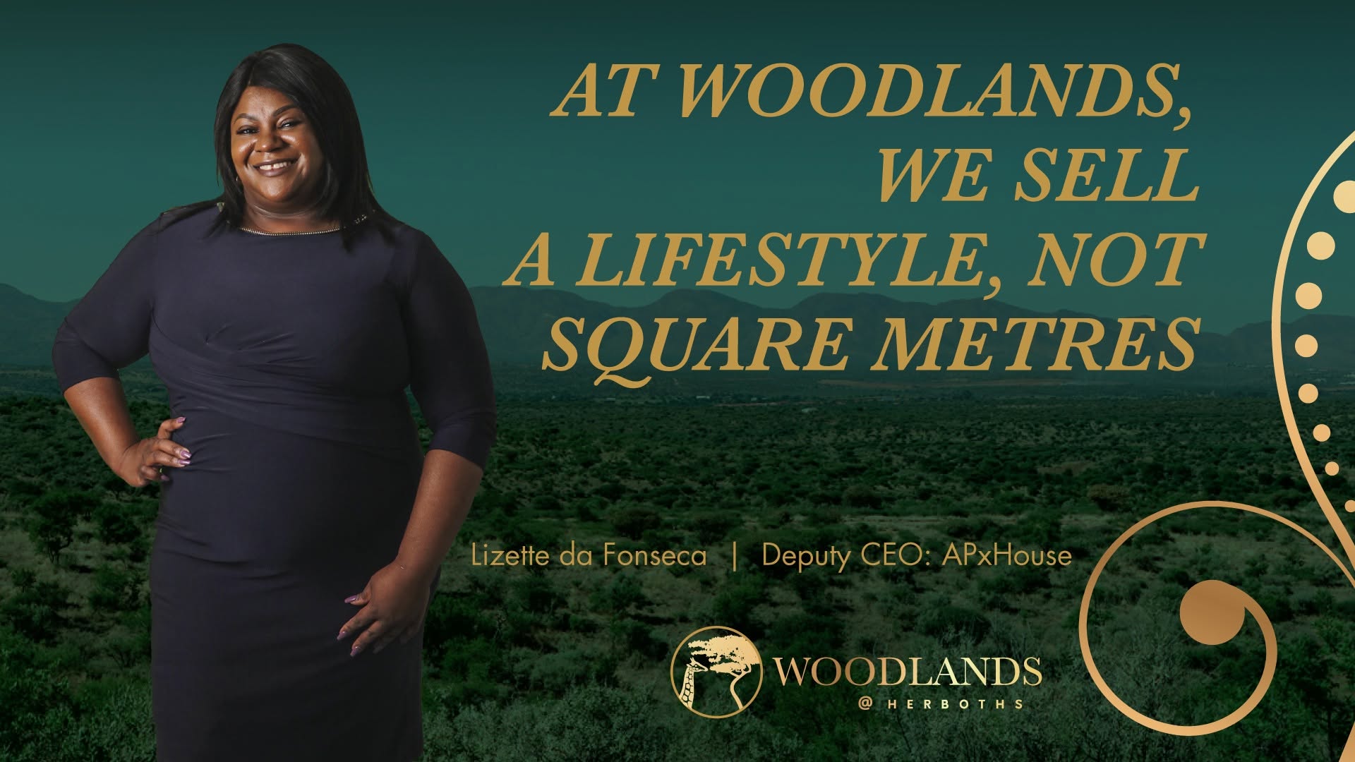 At Woodlands, We Sell a Lifestyle, Not Square Metres