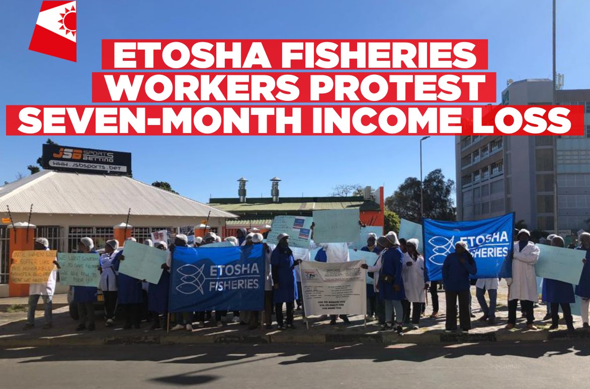 Etosha fisheries workers demonstrate over lack of quotas
