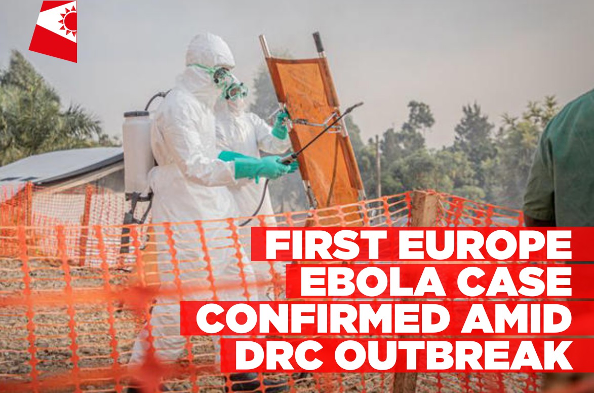 First Ebola case recorded in Europe as CDC Africa urges emergency treatment centres in the DRC