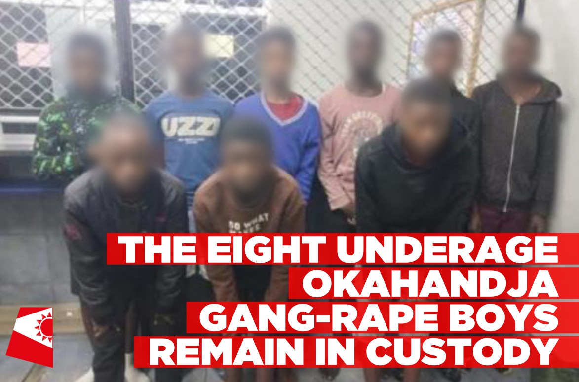 The eight underage Okahandja gang-rape boys remain in custody