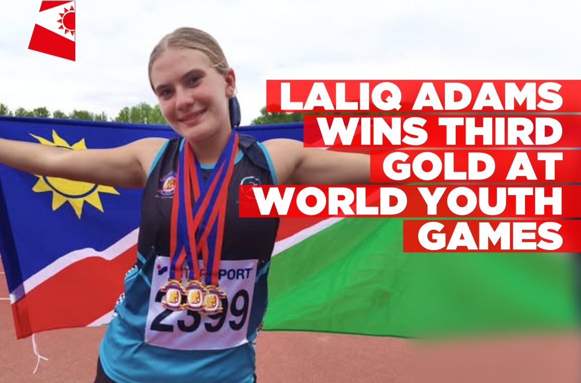 13-year-old Laliq Cat Adams roars to victory, capturing gold in discus