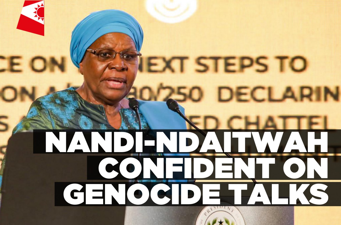 President optimistic that Namibia and Germany can resolve genocide reconciliation process