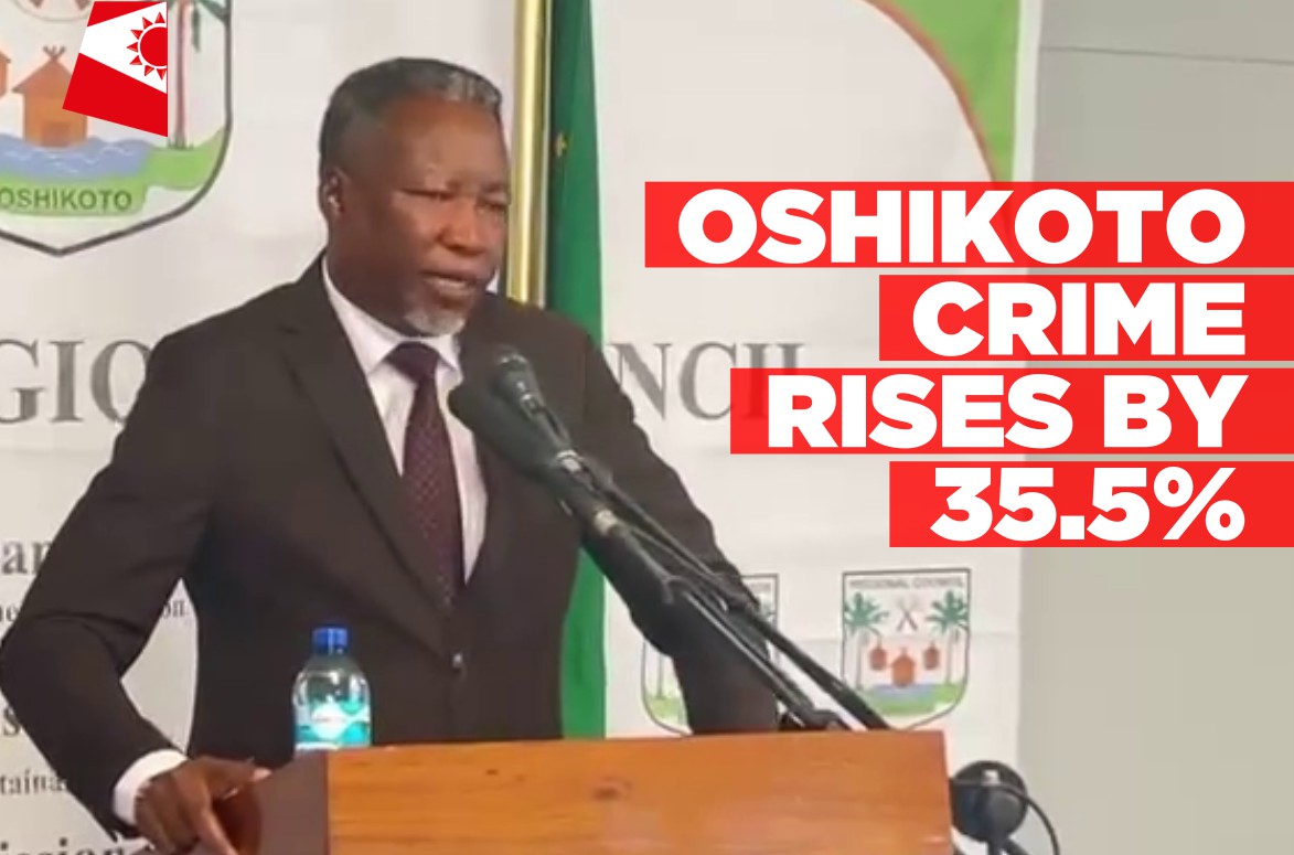Oshikoto Region records 35.5% spike in crime