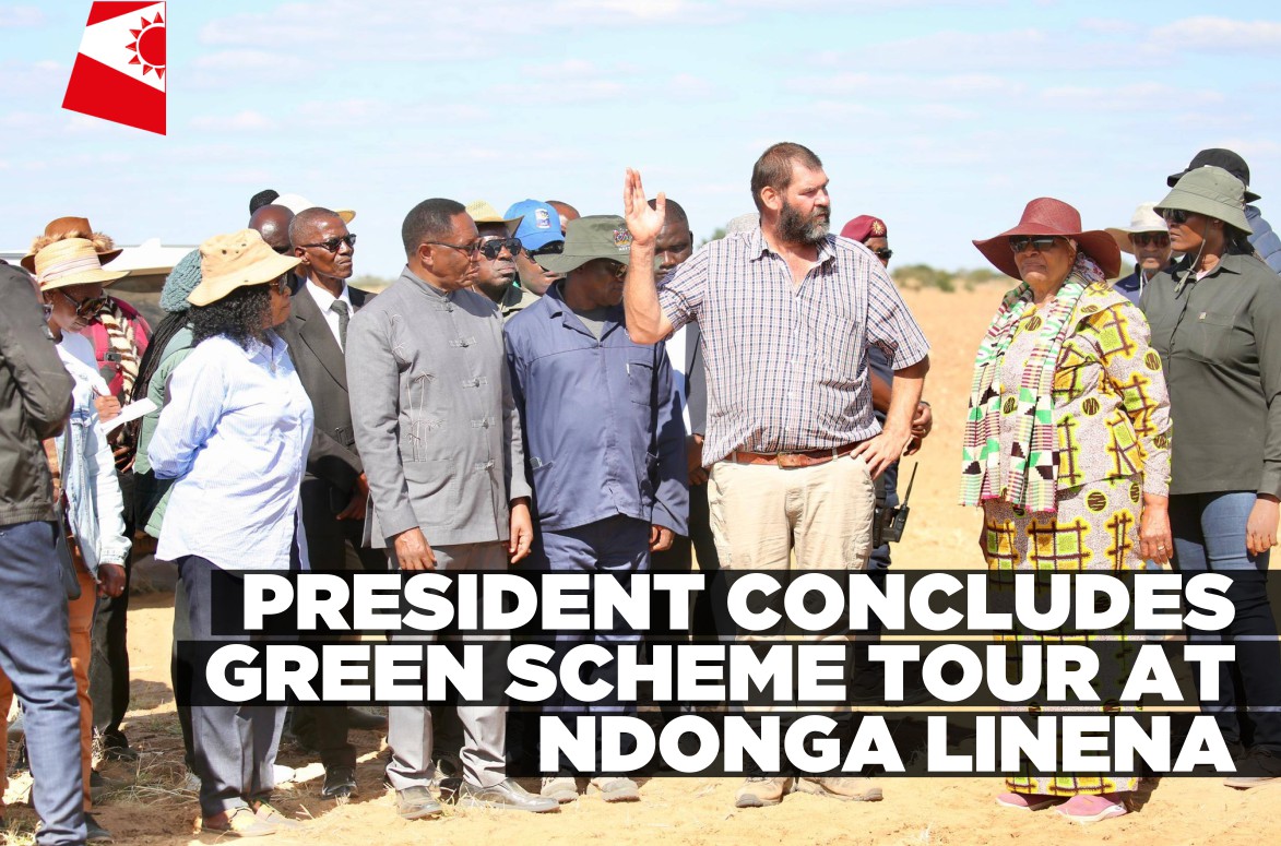 Nandi-Ndaitwah wraps up Green Scheme visits in Kavango East