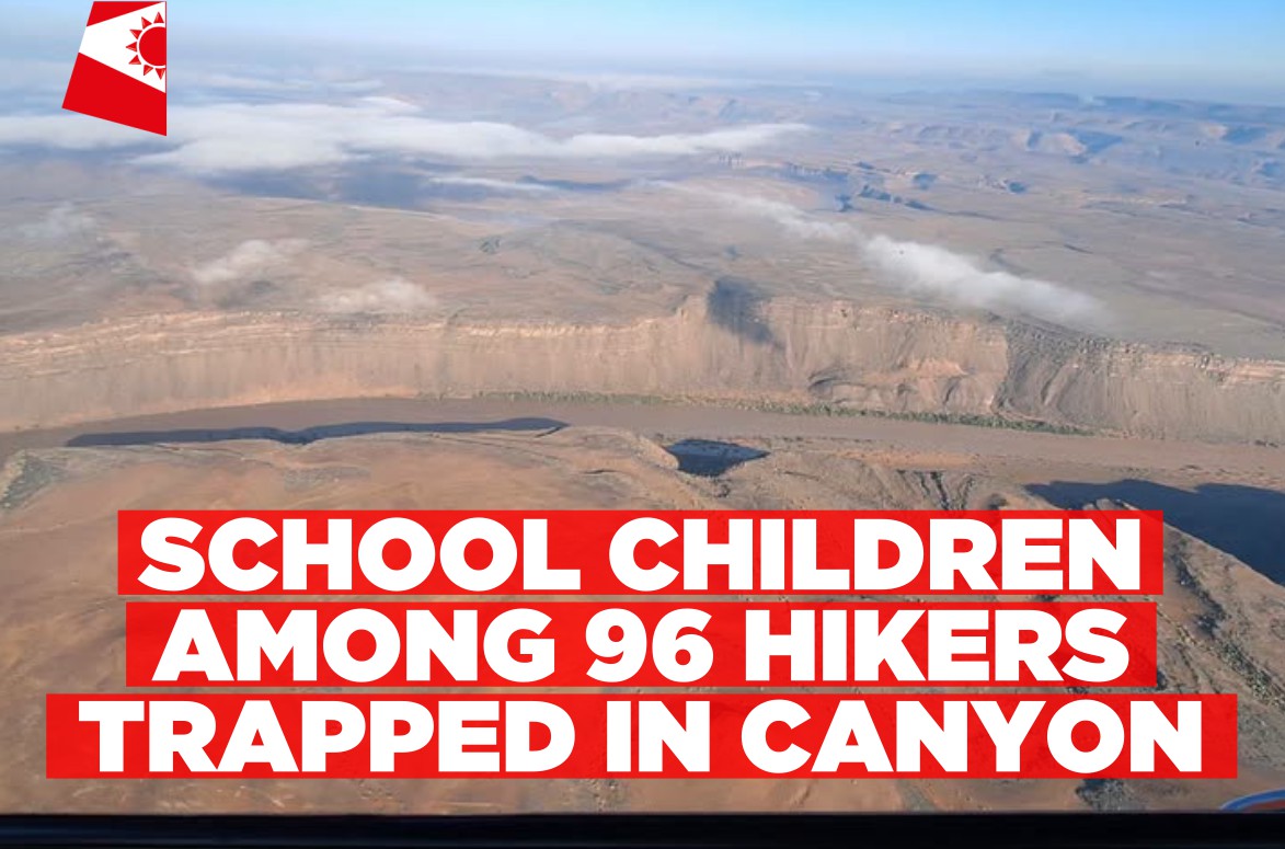 96 hikers trapped in Fish River Canyon as rescue operation underway
