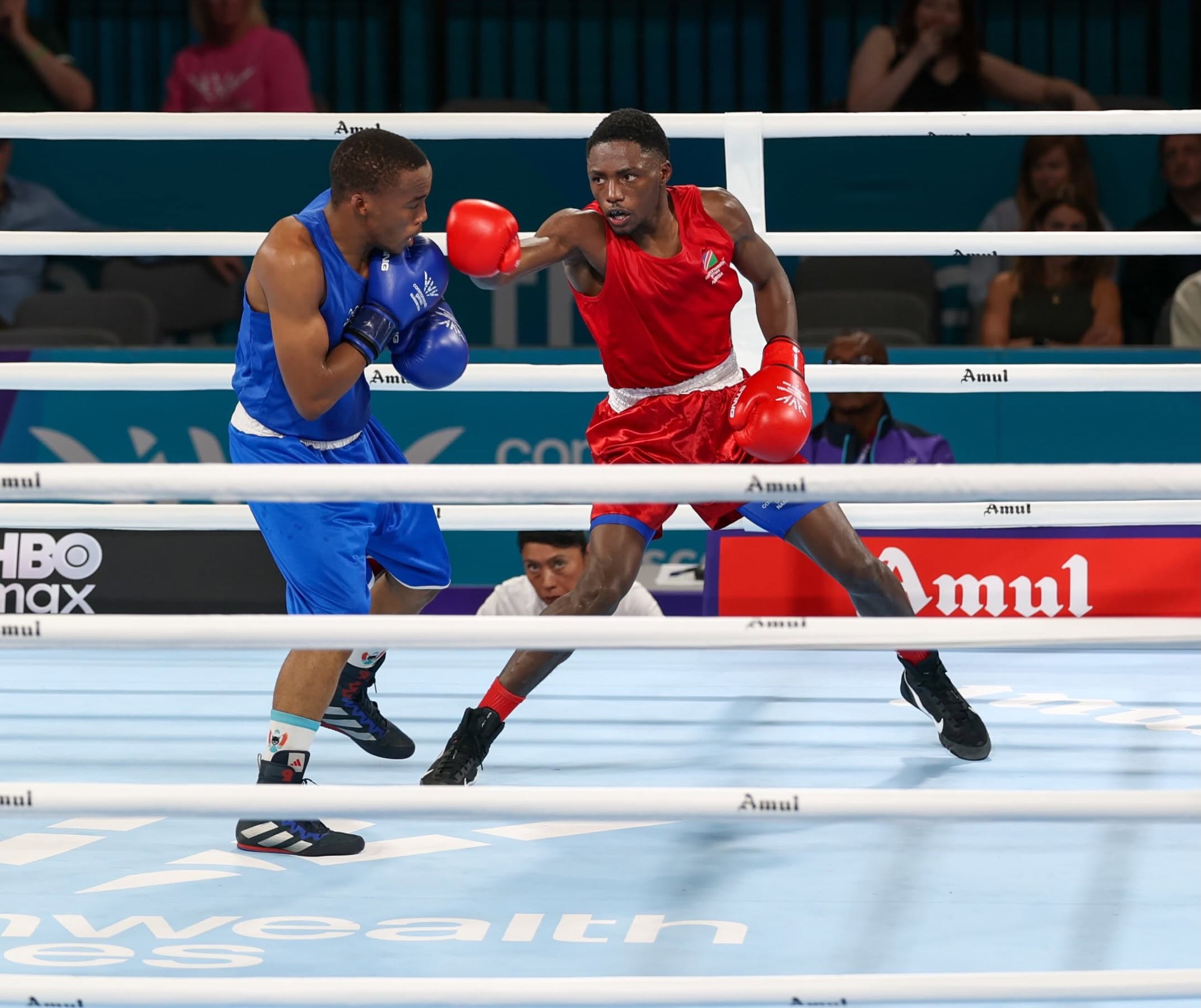 Team Namibia records victories and milestones at Glasgow Commonwealth Games