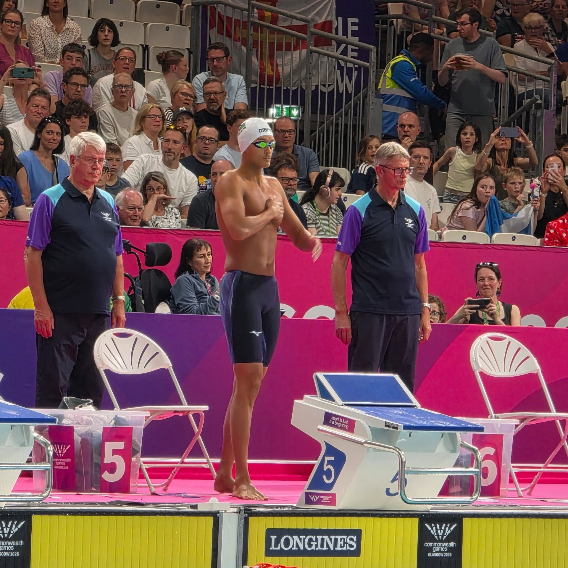 Team Namibia records swimming milestone and boxing victories at Commonwealth Games