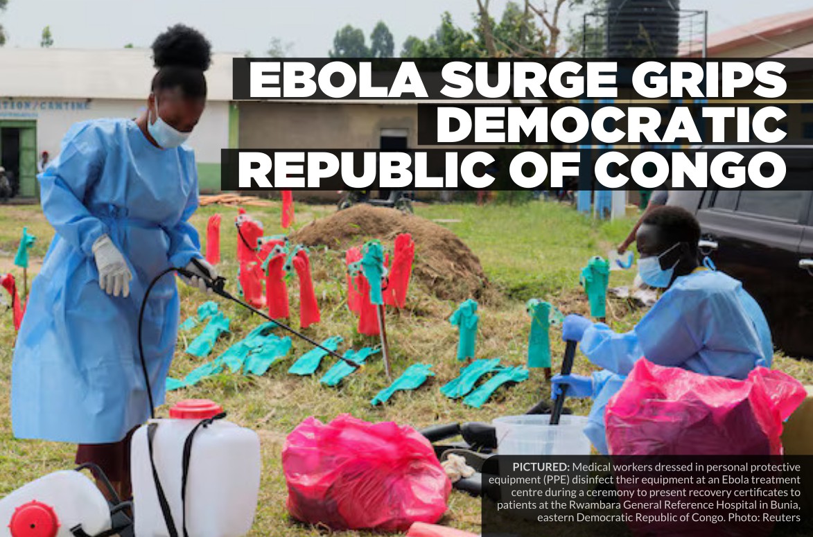 Congo Ebola cases rise to 1,561, with 506 deaths amid ongoing outbreak