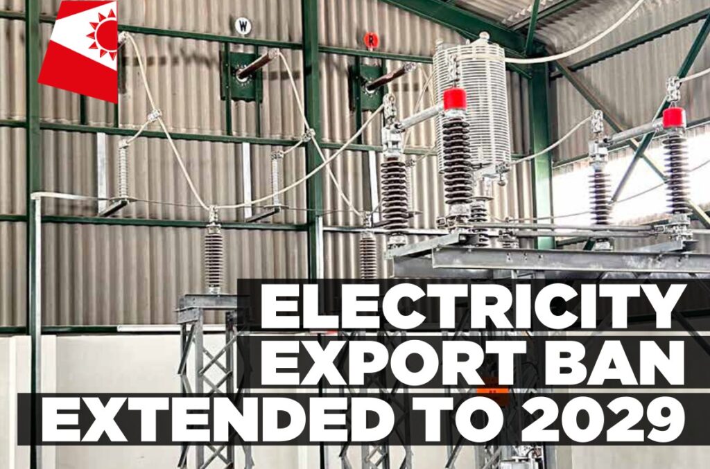Temporary ban placed on electricity export licences