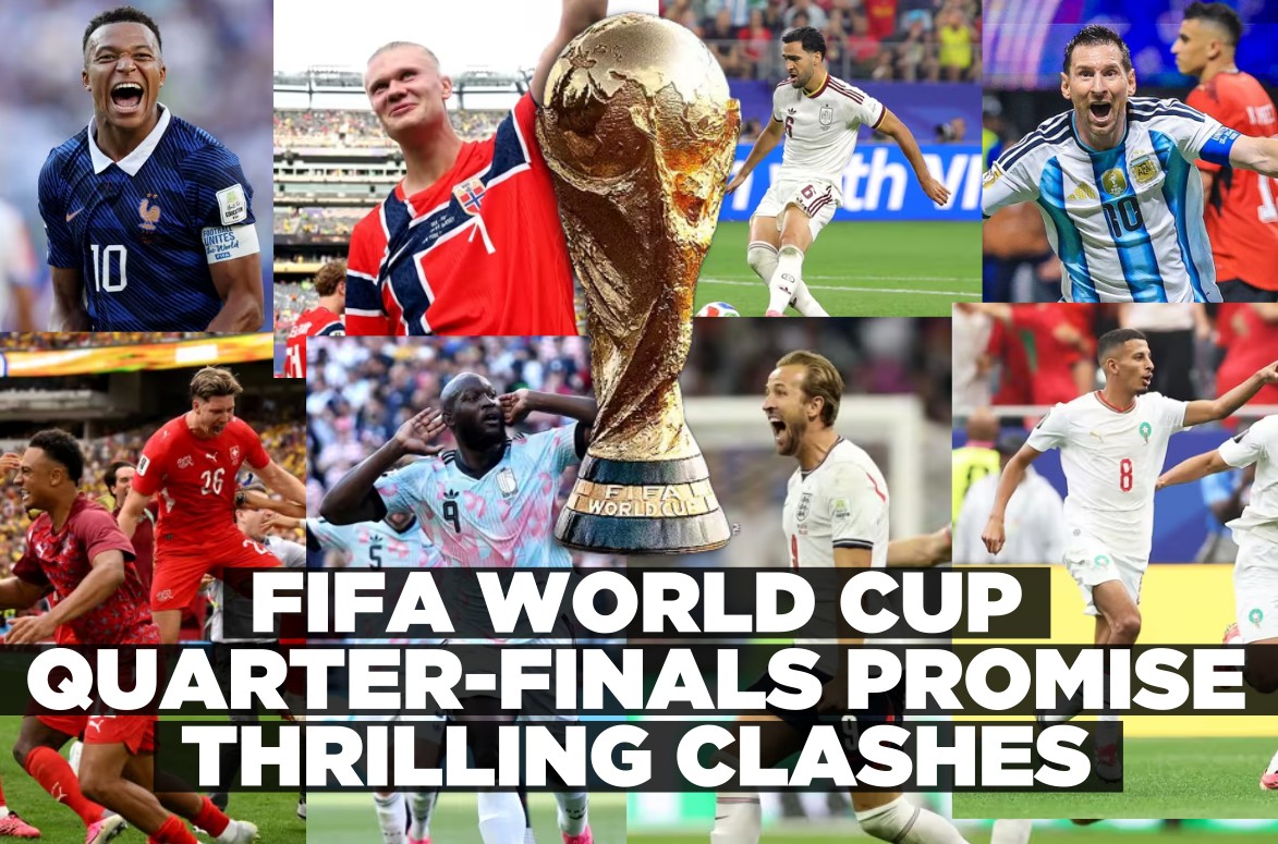FIFA World Cup quarter-finals set as eight teams battle for semi-final places