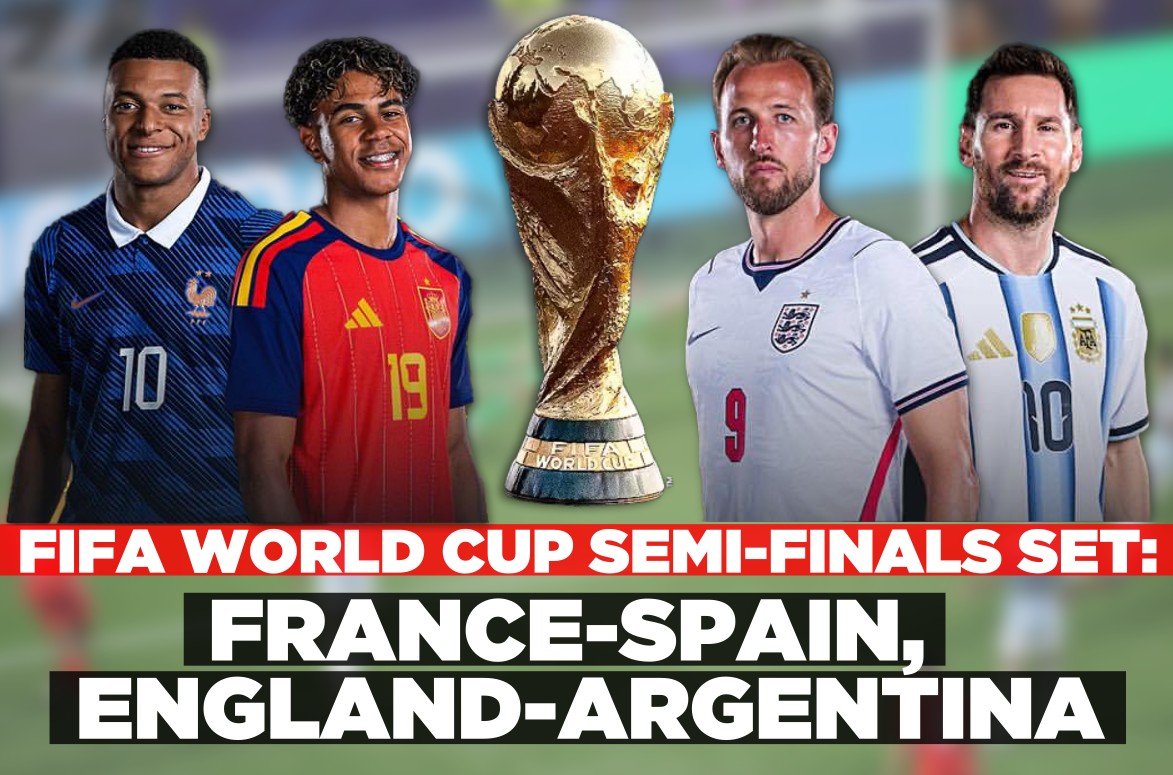 FIFA World Cup semi-finals set after dramatic quarter-finals